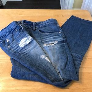 AG Distressed jeans